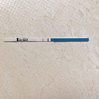 这是不是怀了呀，刚测的