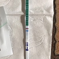 末次6月4号，今早测了，我看着有印，发给老公说没有。我瞎了……😰