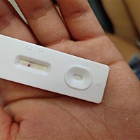 帮我看看，是不是怀孕了