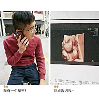 像吗？除了嘴巴像我其他还是像她爸多一点