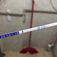 这到底中了没？求有经验的姐妹们分享一下你们的经验，上个月19号排卵现在经期过了两天。这是前天早测的...