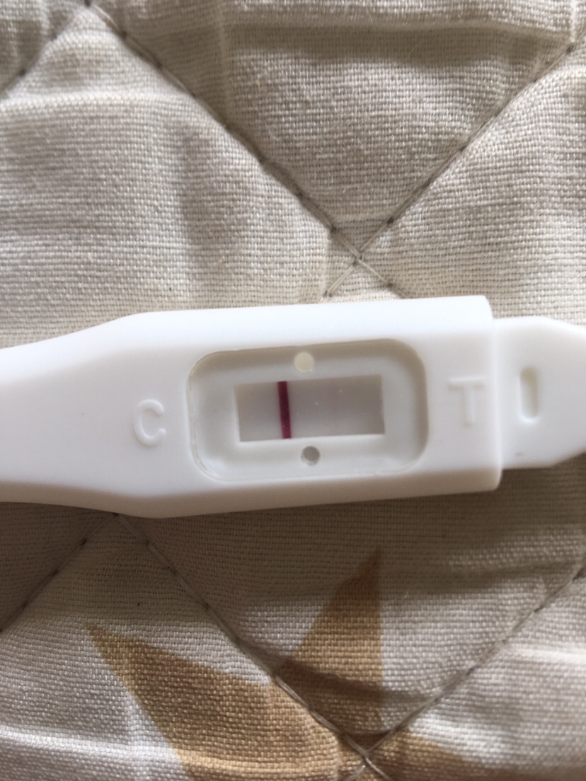 姐妹们帮我看一下，这是有了吗？上个月是今天laiw