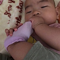 六个月了，带小孩子好累