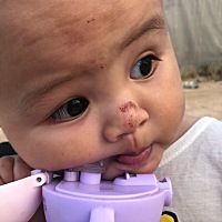 宝爸带孩子的后果 光玩手机 不好好陪儿子  心疼我的孩呀😭