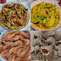我是东北的，估计很多人看我做的菜不习惯，不喜欢￼四张一图，不喜勿喷，都是我做的，咸蒜是我淹的...