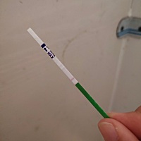 谁帮我看看排卵纸什么意思啊？我算的日子到排卵日了，为啥还是一条红线呢