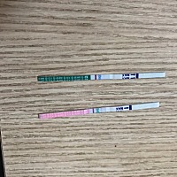 请宝妈们帮我看看，我这是有戏吗？