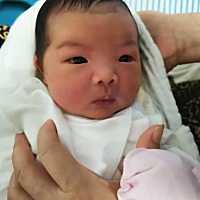 终于得空发个圈了，大翻盘，是个闺女哟！