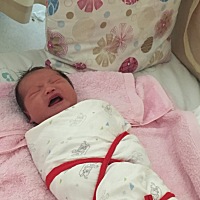 我家佩琦宝贝7月10日出生了，七斤三两，妈妈希望你健康快乐成长！