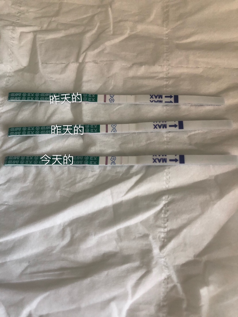 看看这是怀还是没怀呢？例假退迟已有三天了，