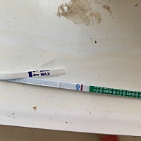 今天早上用早早孕孕试纸测的，是表示没怀吗？