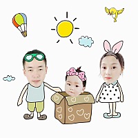生了个闺女感觉自己太成功了，一直有女儿控的我，终于满足了。