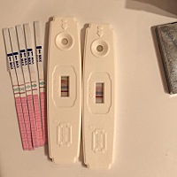 我的测孕棒是坏掉了嘛😂😂