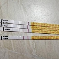 (帮转)这样是怀孕了吗？看不懂？姐妹们看一下，这两天明显小腹痛，姨妈推迟两天了，测了金秀儿试纸，看...