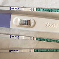 末次6.26 一天测了5次 这是有了吗？ 亲们！