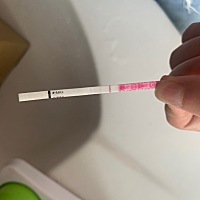 今测有红印了，会不会怀孕，月经干净之后20天测的，应该不会这么快吧