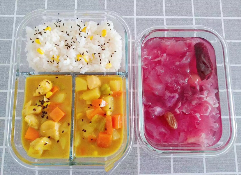 孕期还在上班的你，工作餐怎么解决，来看看我的便当吧