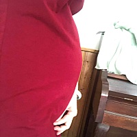 打卡+1：孕17加2，肚子小不？