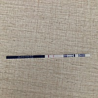 我七月十三号排卵试纸测试强阳，十四号安排同房，正常二十八号来大姨妈，现在推迟三天，上个月大姨妈推...