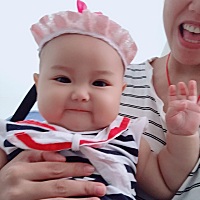 闺女长大后会不会揍我呀😄