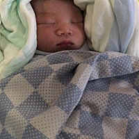 8月2号下午5点多喜得乔治一枚，顺产有撕裂，那酸爽劲别提了，我再也不想生二胎了，