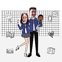 闺女1个月5天咯 就是晚上爱闹 偶尔对着我笑一下 为娘做什么都值得了 有动力👨‍👩‍👧