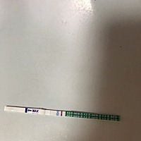 大家帮我看看是否有了 7.13号末次月经 25号排卵期 今天大卫早早孕测了，有点粉色，但是拍照不是很明显。...