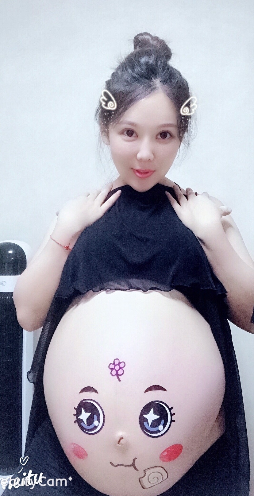 宝宝还有一个多月我们就该见面了，好激动好开心呀！