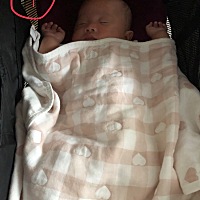 我女儿白天睡觉总是哭闹，把她放车里就很安分而且容易睡着，所以白天经常把她放婴儿车睡，一睡就是...