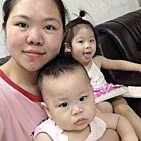 两个宝贝比较像爸爸还是妈妈呢？？求评论😁