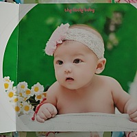 宝宝的百天照出来啦