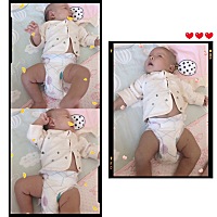 我儿子这大腿真想给啃掉😉