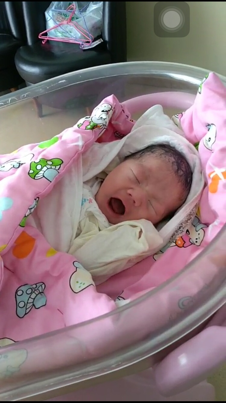 我家崽儿，整个过程不到7小时。