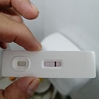 问一下知情人士：还有4天来月经，今天早上测试出来这样，还能同房吗？