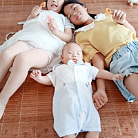 小乖和姐姐家小孩！👶