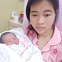 8月8号  顺产女宝宝  这么久了第一次发贴