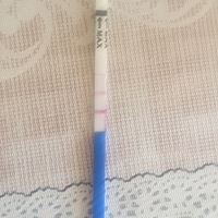 刚刚测的排卵试纸，麻烦大家帮看看今天晚上要不要安排同房呀，我每个月30号来例假，今天感觉座小腹...