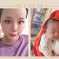 看看我家宝和我像不像👶🏻