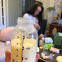 顺产的好处就是恢复的快，产后第三天才开始有奶水，后面儿子就吃不完了，想着三个月后要上班，就提...