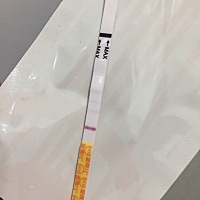 7月26结束月经的，到今天也就21天，昨天早上七点测有浅杠（图一），今天早上四点测也是浅杠（图二），不...