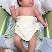 我的小可爱满月啦、月子度过的很快啊、没有之前想象那么难熬、小可爱一天一个样、变化太快了