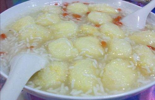 豆腐酒酿汤