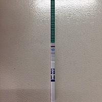 上周二测的试纸、上周五早上测的验孕棒，好像有加深，希望这次顺顺利利怀个健康宝宝