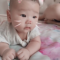 我的小可爱已经50天了