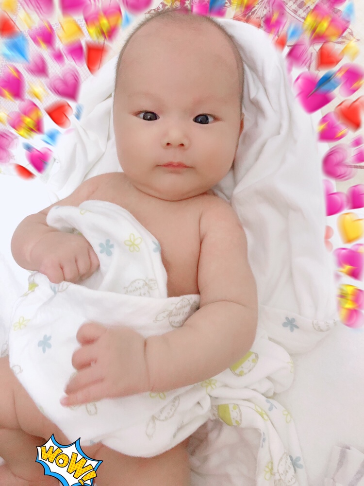 宝宝每次洗完澡都好开心~