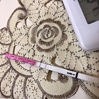 末次月经7月22，测到8月3号排卵，十四天了测到排卵试纸这样，还有希望吗？