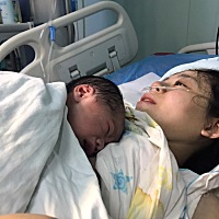 一直看到别的孕妈报喜，今天也来报喜一下。孕期各种现象显示男宝，肚子尖，孕妈皮肤一直很好，只长肚子...