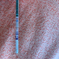 末次月经7月24号，8月2号同房了，8月7号排卵日，最近早孕试纸刚测出来是很淡的印，过了一分钟又变的深了...