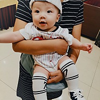 哈哈 今天我们是棒球小子