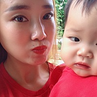 越来越爱你了🤟 把母乳隔完了，妈妈也要开启减肥模式了、不为别的就为以后你们都长大了还是有个这么漂...